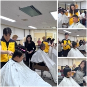 오늘 10월 12일(월), 복지관에서는 시설 및 재가 장애인을 대상으로 이·미용서비스를 진행했습니다.