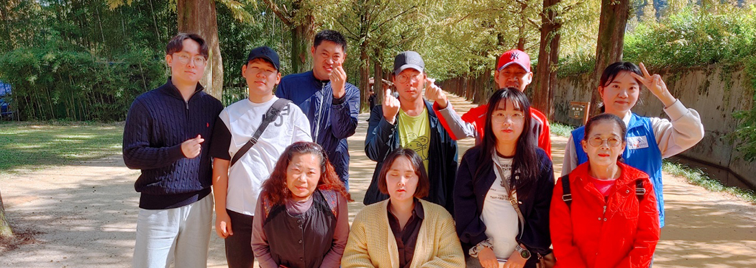 장애인정보화 교육 관련사진 - 정보대회 단체사진